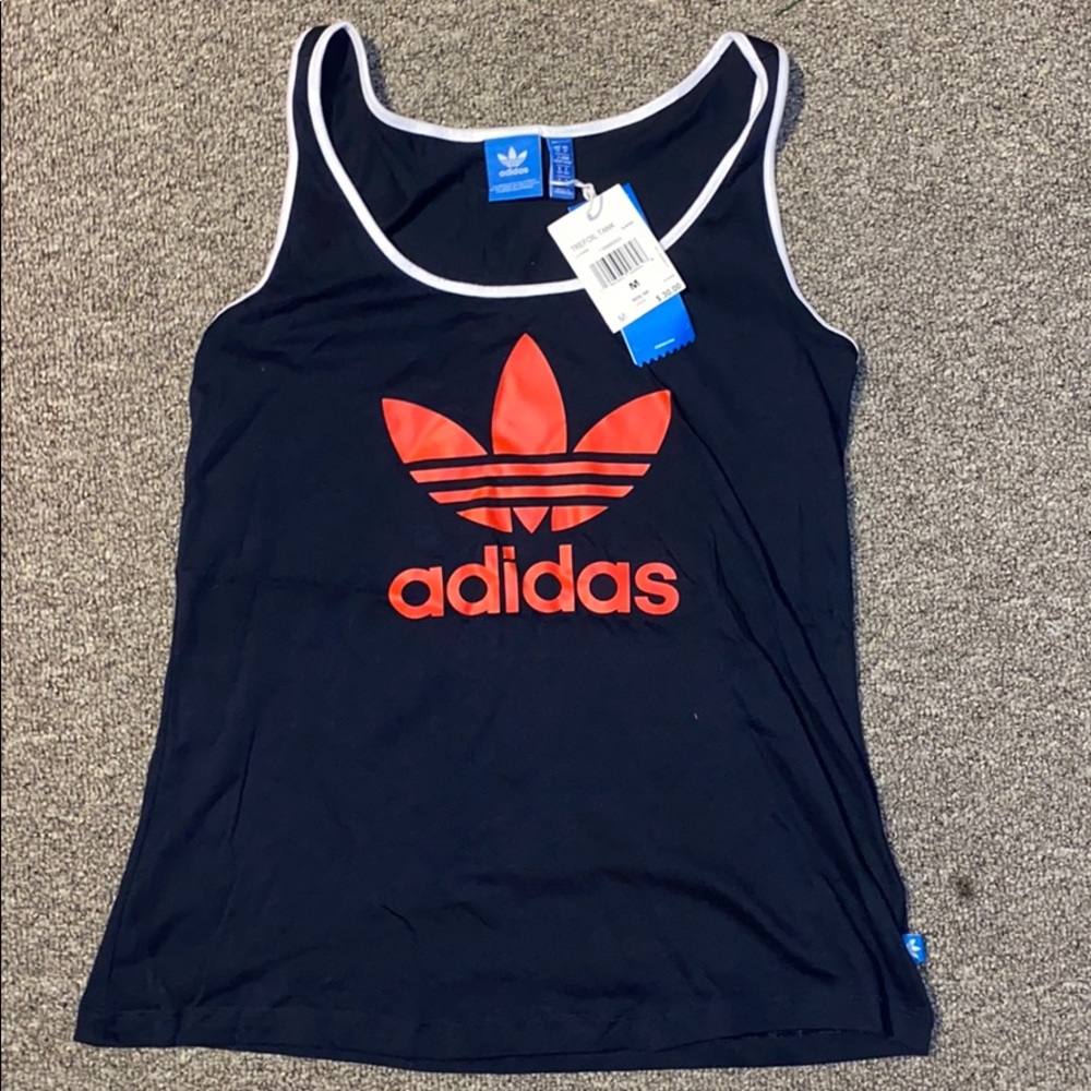 Navy Adidas tank